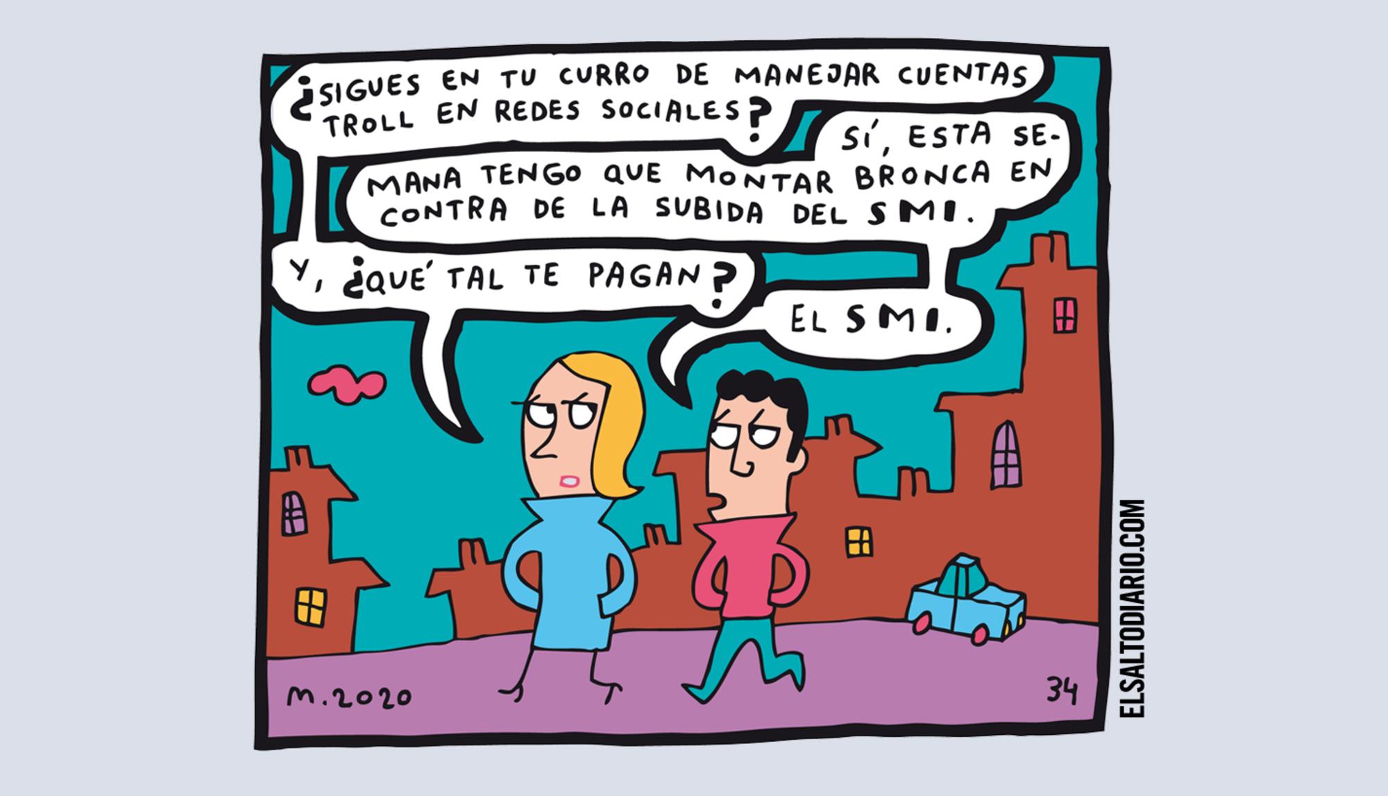 Troll a sueldo mínimo